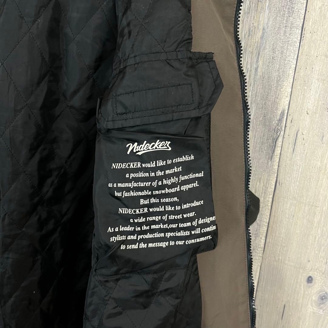 NIDECKER ナイデッカー 中綿 ジャケット 耐水 スノボ スキー