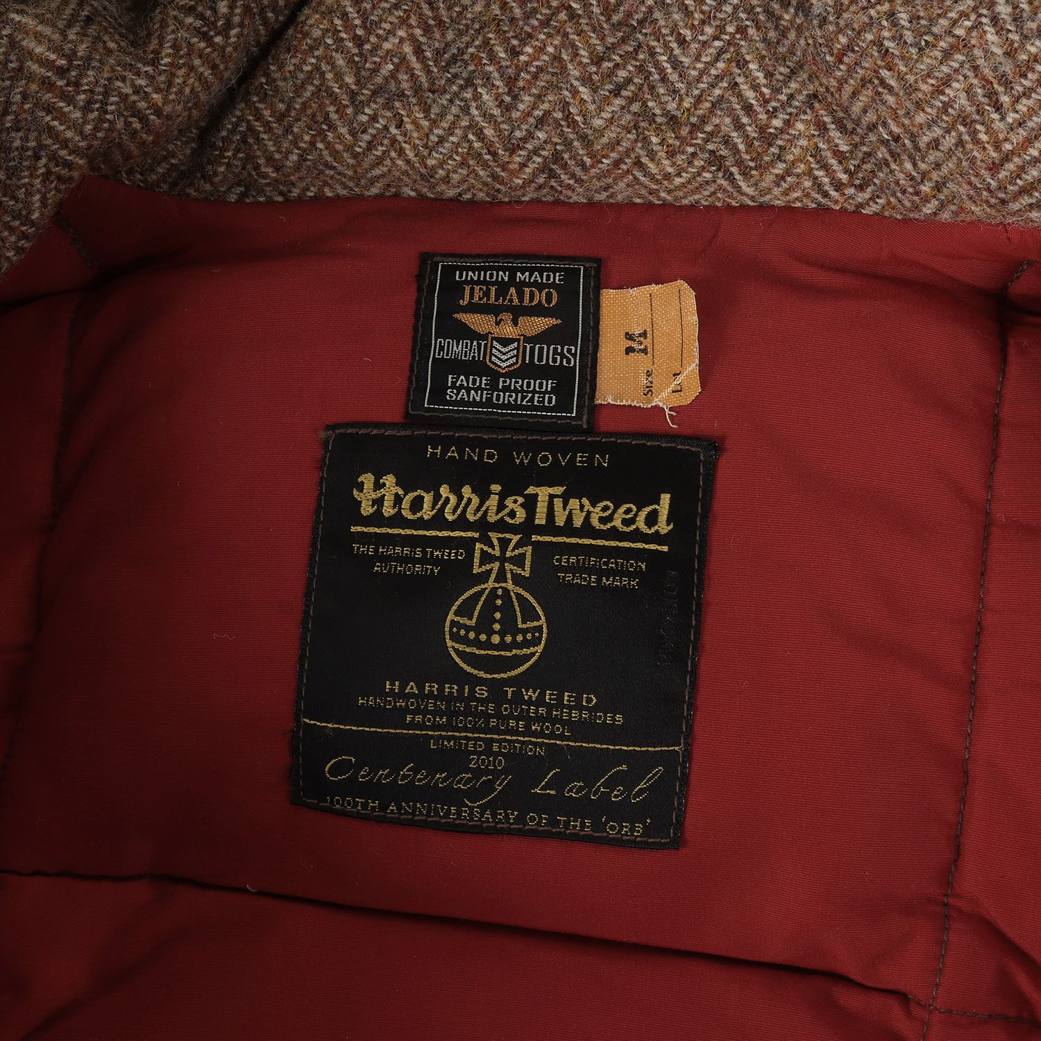 JELADO ジェラード ジャケット サイズ:M COLIMBO HARRIS TWEED