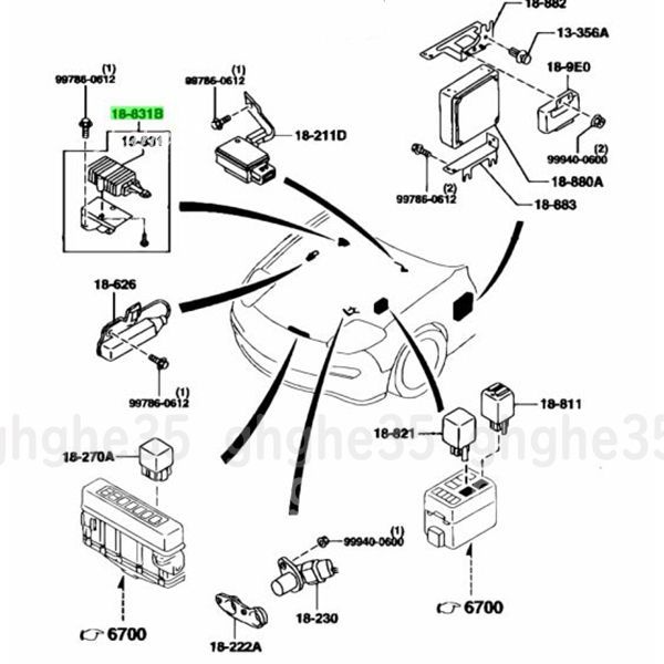 マツダ 純正 FD3S RX-7 燃料 ポンプ フューエル レジスター ファン ソレノイド 検索 RX7 rx7 rx-7 レストア ホイール エンジン タイヤ ドア T959