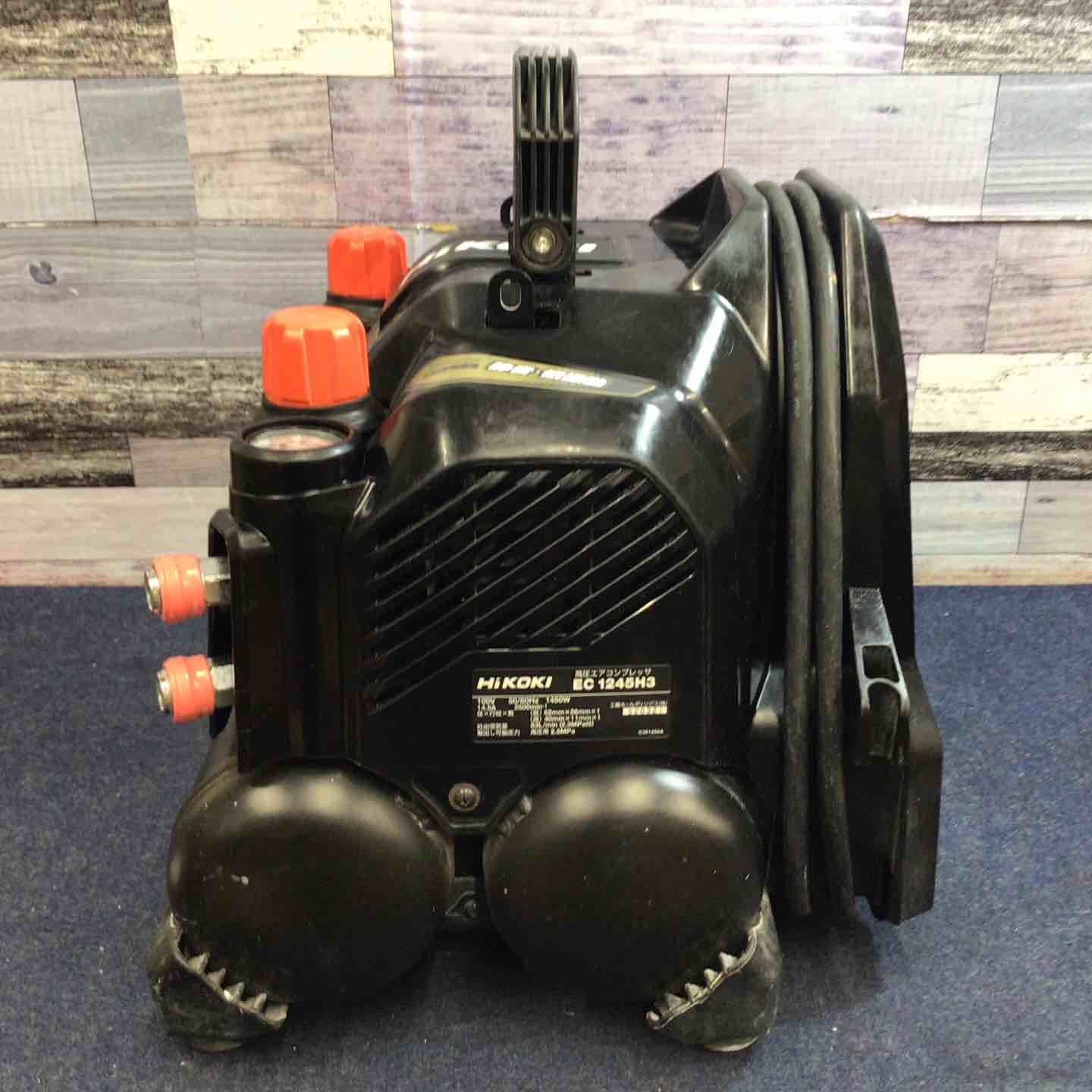 ☆ハイコーキ(HIKOKI ※旧:日立工機) エアコンプレッサー EC1245H3(CS 