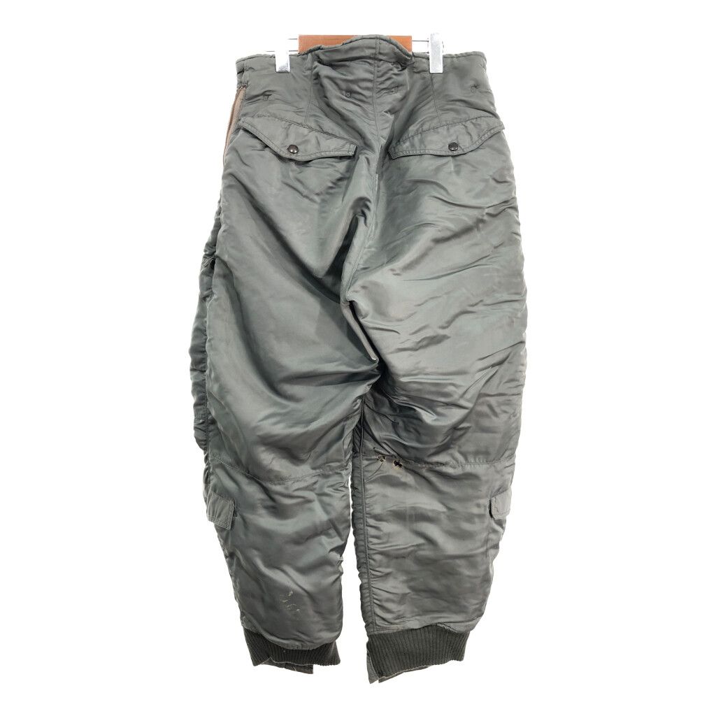 50年代 米軍実物 U S A 11 D フライトパンツ ヴィンテージ ミリタリー セージグリーン メンズ W 32 古着 7224