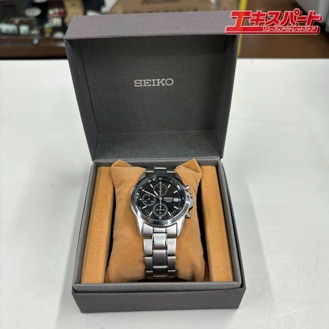 腕時計 SEIKO クォーツ クロノグラフ 7T92-0DW0 箱付き 湘南台店 - メルカリ