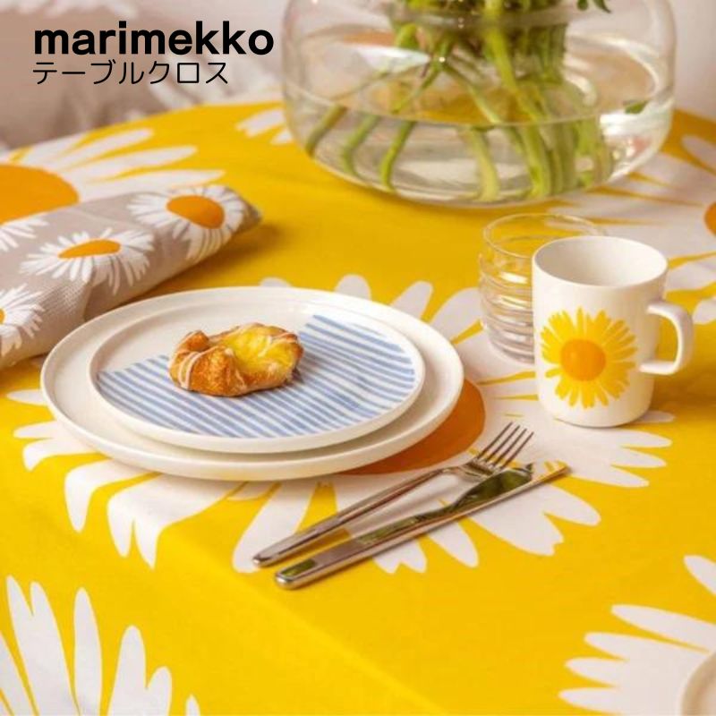 マリメッコ marimekko 072320 210 アウリンゴンクッカ テーブルクロス