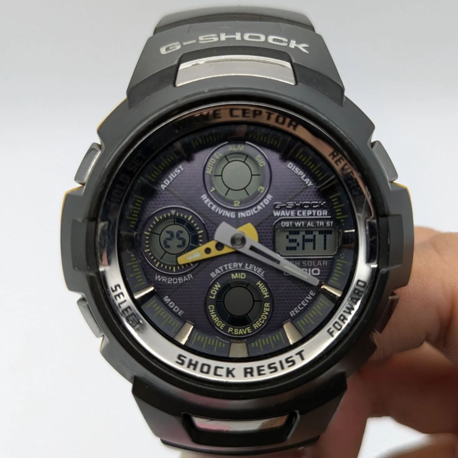 CASIO G-SHOCK GW-1100J タフソーラー 電波ソーラー ダークグレー 