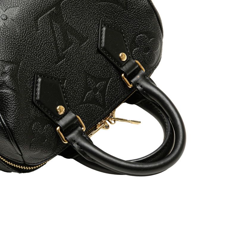 ルイヴィトン スピーディ モノグラム アンプラント バンドバッグ ブラック 黒 LOUIS VUITTON ルイ・ヴィトン スピーディ・バンドリエール 20