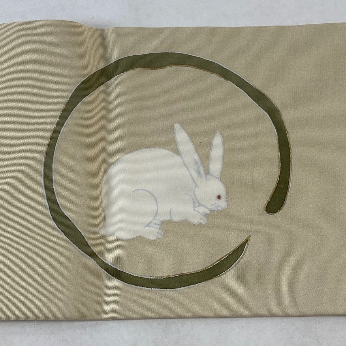 ベージュ 正絹
