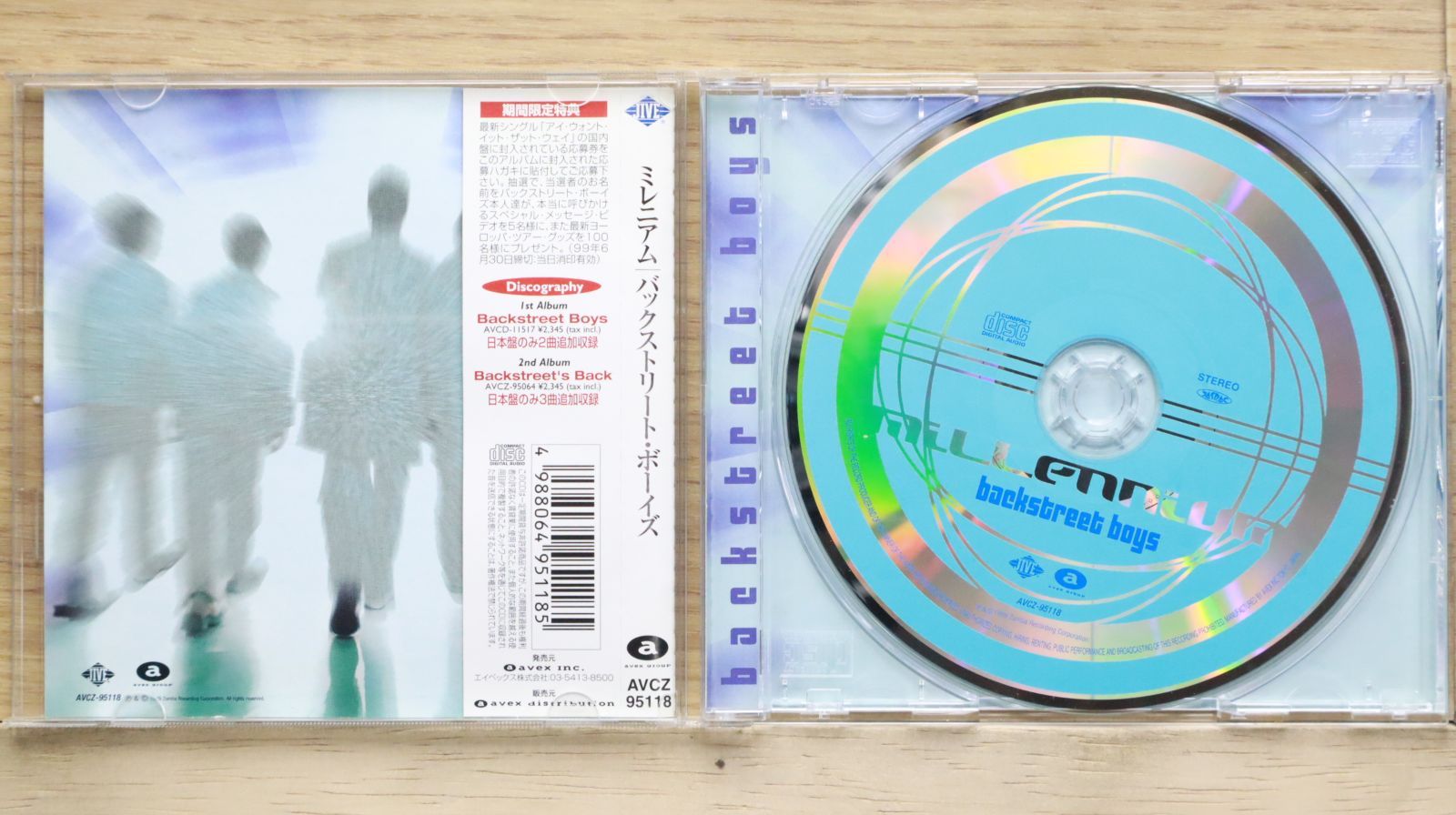 国内盤CD☆バックストリート・ボーイズ/Backstreet Boys□ ミレニアム