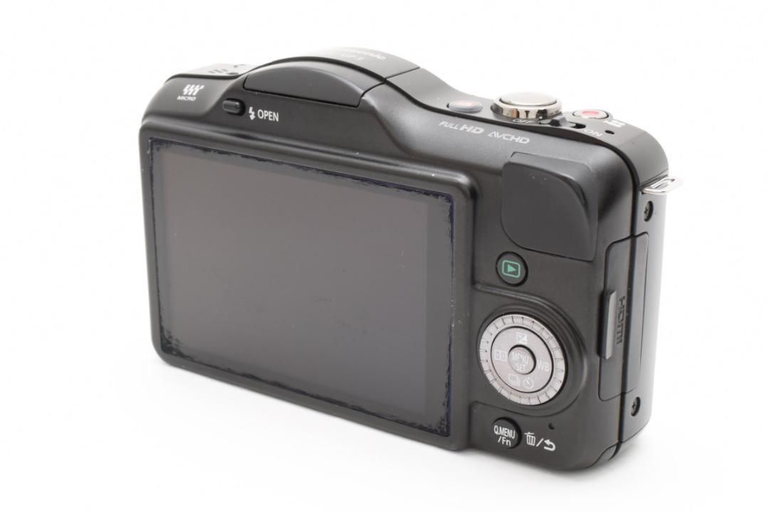 ☆極美品☆Panasonic LUMIX GF-3 ブラック 元箱付き#1128