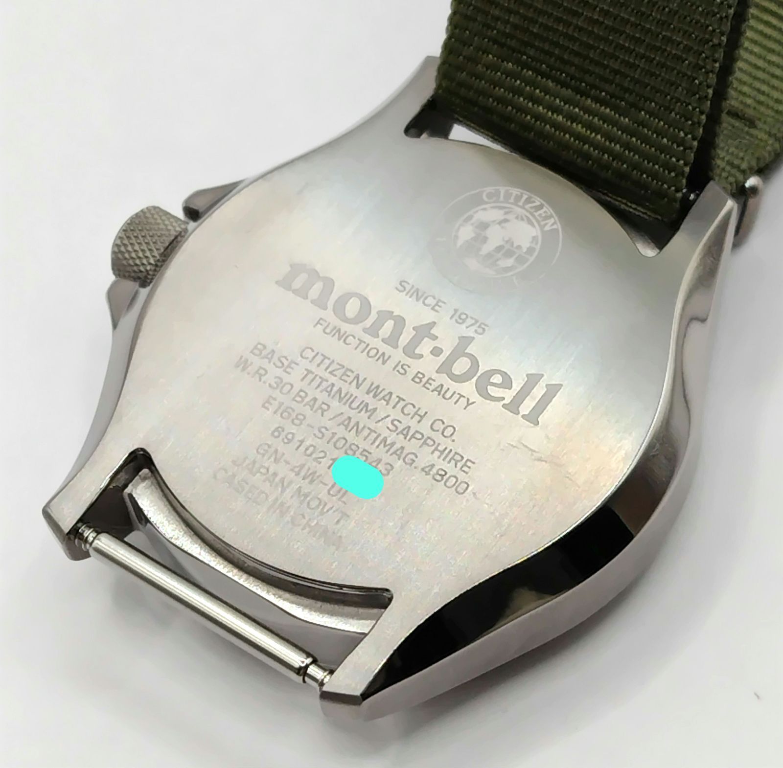美品】CITIZEN シチズン mont-bell モンベル BN0111-38Y E168