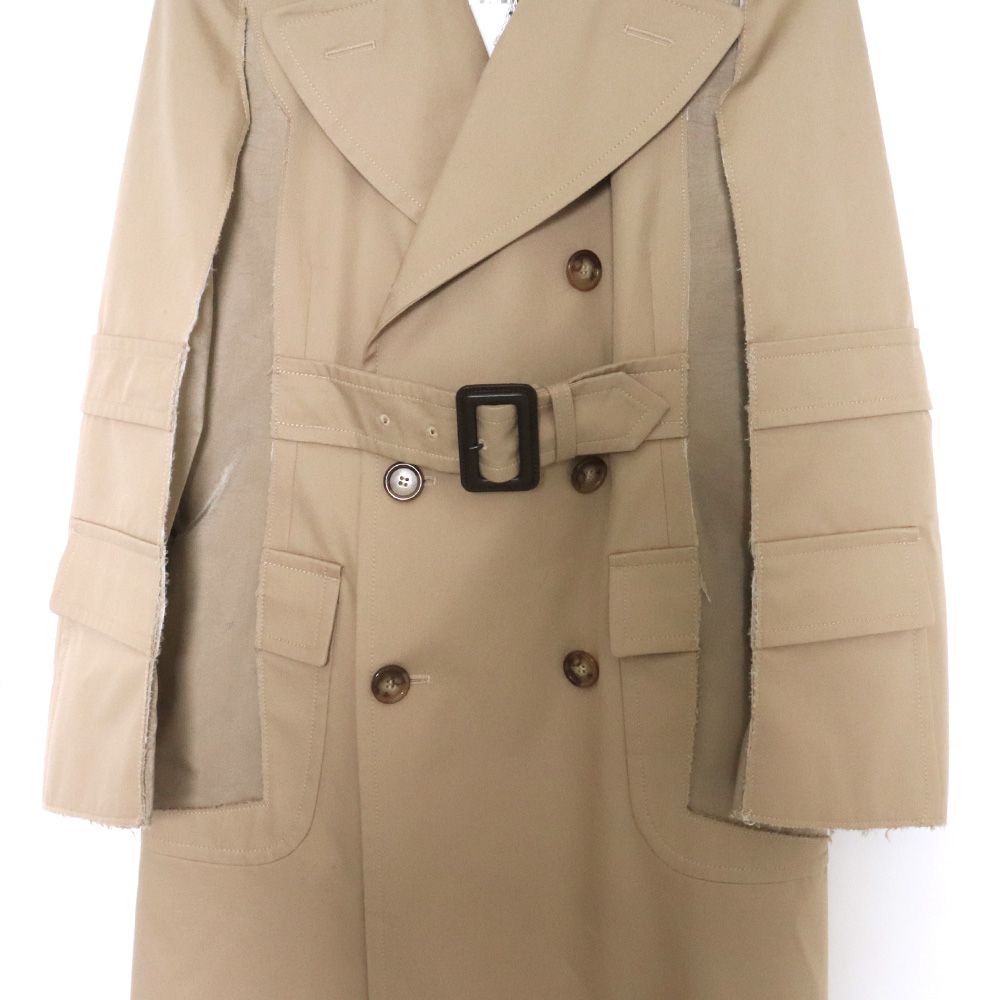 メゾンマルジェラ　トレンチコート　36 美品　margiela Maison Margiela メゾン・マルジェラ デコンストラクテッド