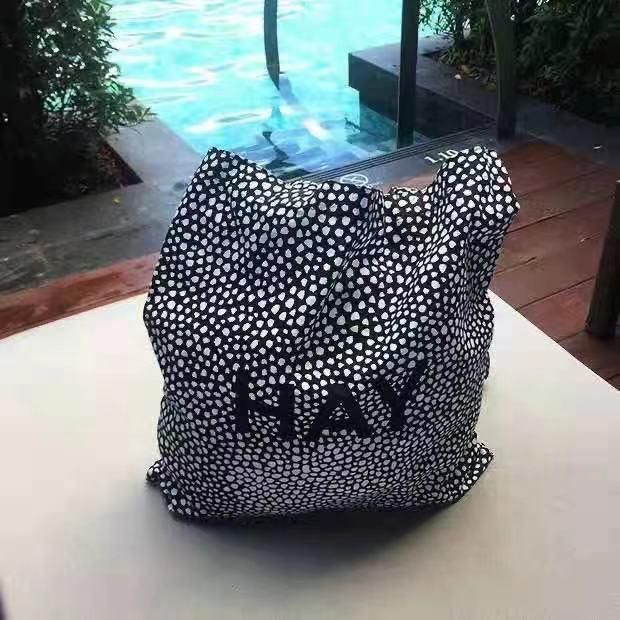 HAY デンマーク トートバッグ ドット チェック エコバッグ ストライプ カバン バッグ BAG ヘイ かばん