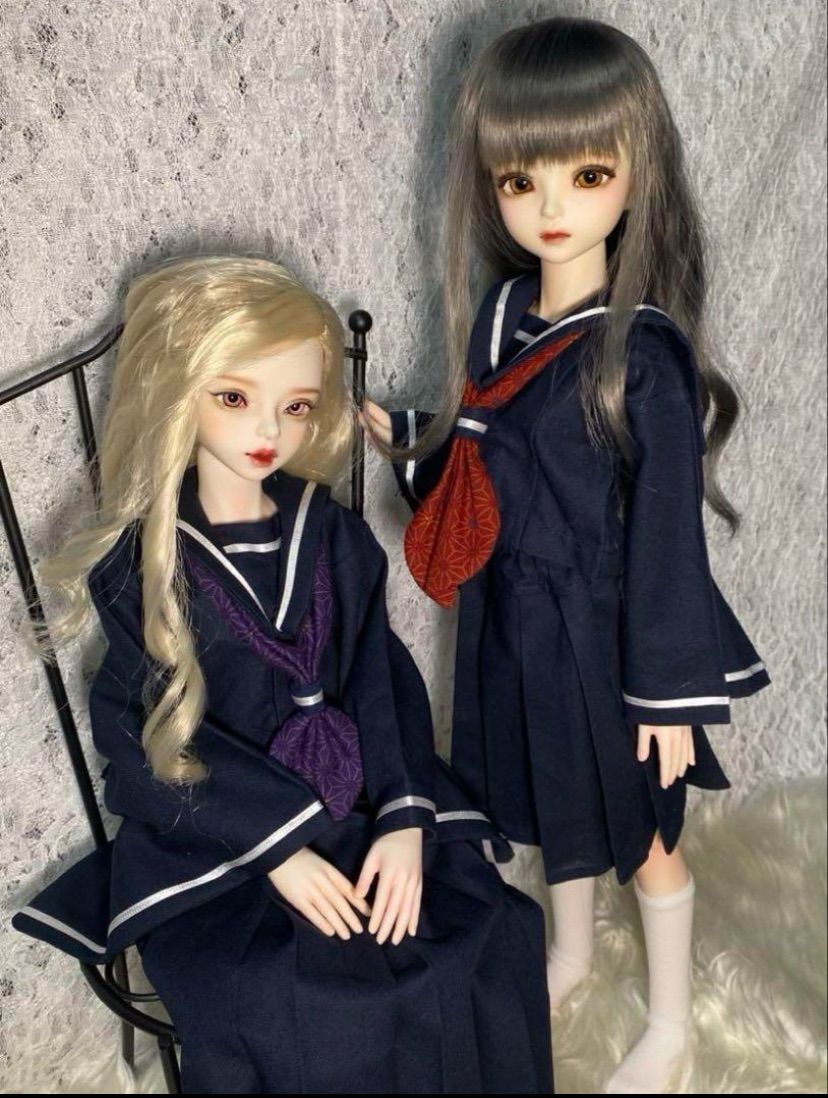 和せぇらぁセットアップ 冬服ver. ドール用