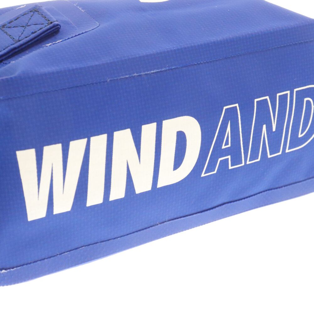 WIND AND SEA (ウィンダンシー) WDS DOPP KIT BAG SMALL ロゴプリント 