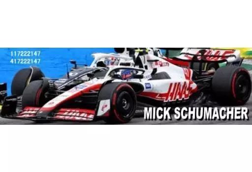 ミニカー　1/18 ハース F1 TEAM VF-22 ニコ・ヒュルケンベルグ アブダビ テスト 2022  「MINICHAMPS」 [117229927] Haas F1 Team VF-22 Mick Schumacher British GP 8th 2022 1st