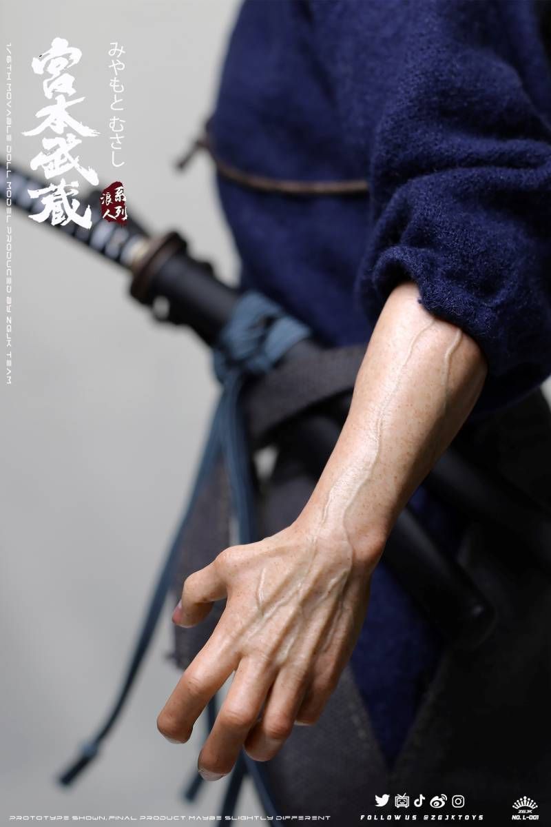 ZGJKTOYS 1/6 浪人シリーズ 宮本 武蔵 未開封新品 L-001