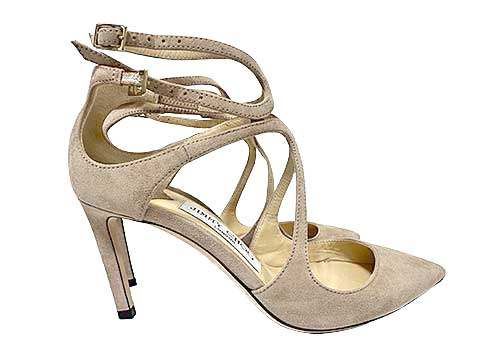 中古】 JIMMY CHOO ジミーチュウ サンダル 靴 レディース サイズ34  