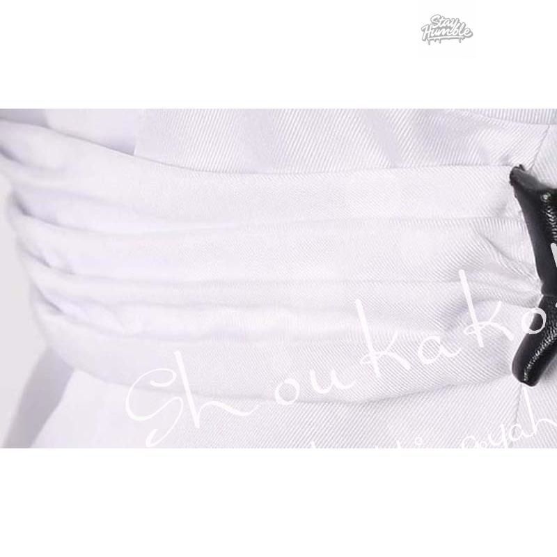 バーチャルYouTuber風 彩虹社 VTuber 白上 フブキ コスプレ衣装 ウィッグcos靴 cosplay ハロウィン 変装 仮装 コスチューム 学園祭 文化祭 WWW_TRAVELLANDINDIA_COM