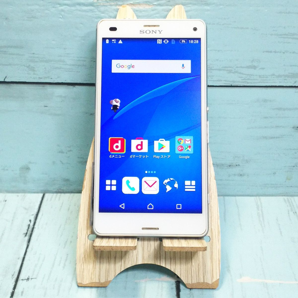 【送料無料】docomo Xperia Z3 Compact SO-02G White 本体 白ロム 416750