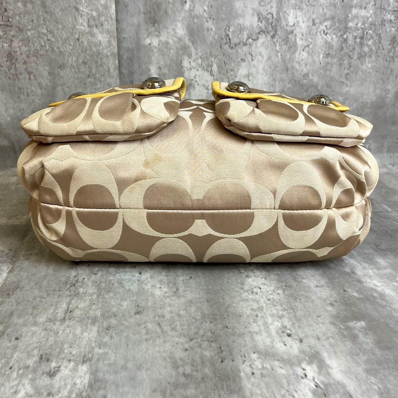 コーチ ハンドバッグ ショルダーバッグ 2way ゴールド