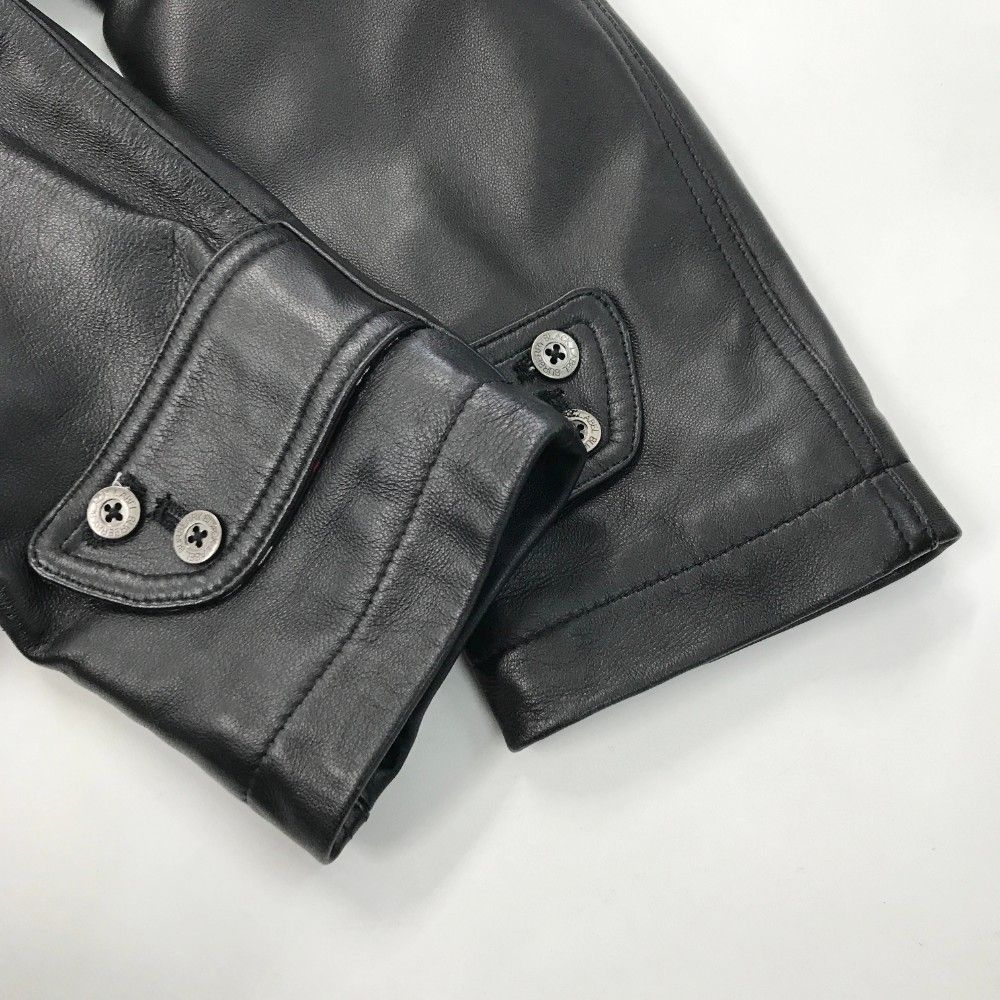 BURBERRY BLACK LABEL バーバリーブラックレーベル レザーコート