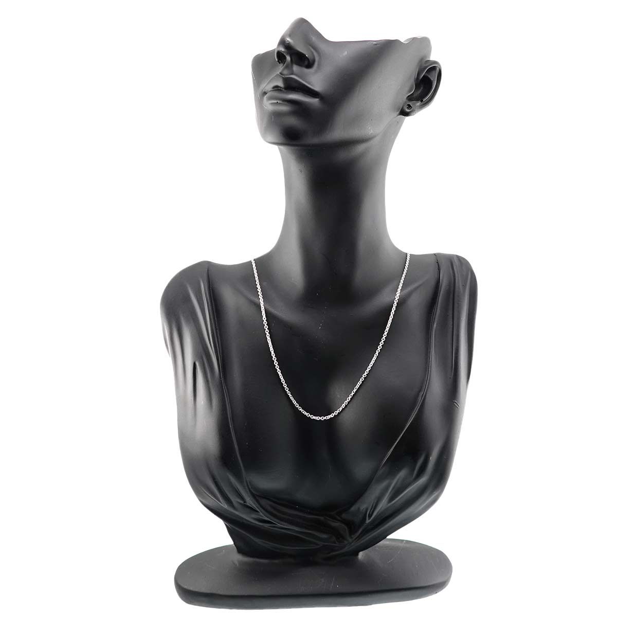 ブルガリ BVLGARI チェーン ネックレス 40cm K18 WG ホワイトゴールド  