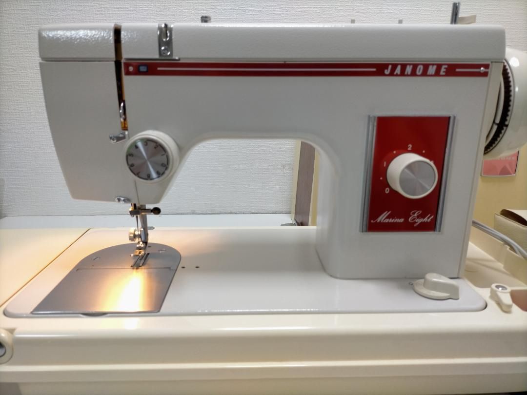 ジャノメ　トピア　ケース付き　JANOME TOPIA 　アンティークミシン ジャノメ トピア ケース付き JANOME TOPIA アンティークミシン