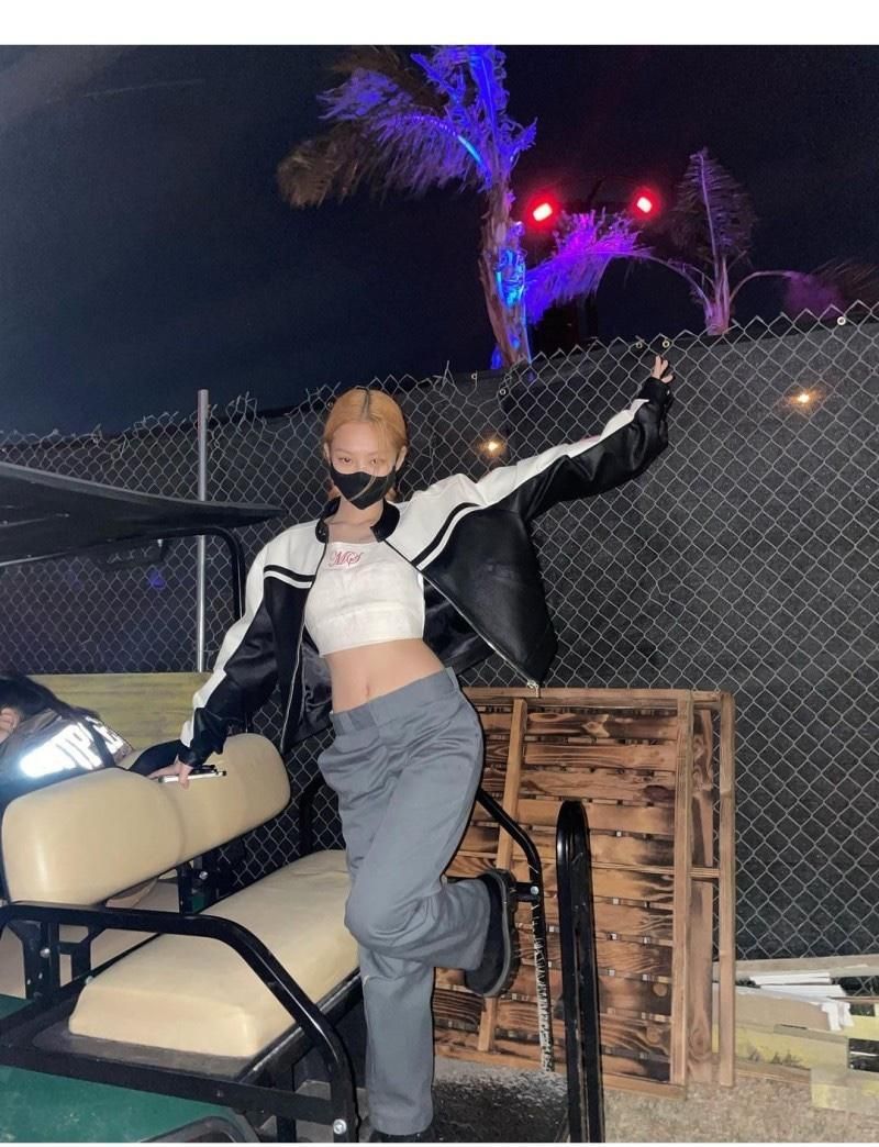 ペッパーペッパー バイカー ジャケット ジゼル ジェニ 着用 PEPPER