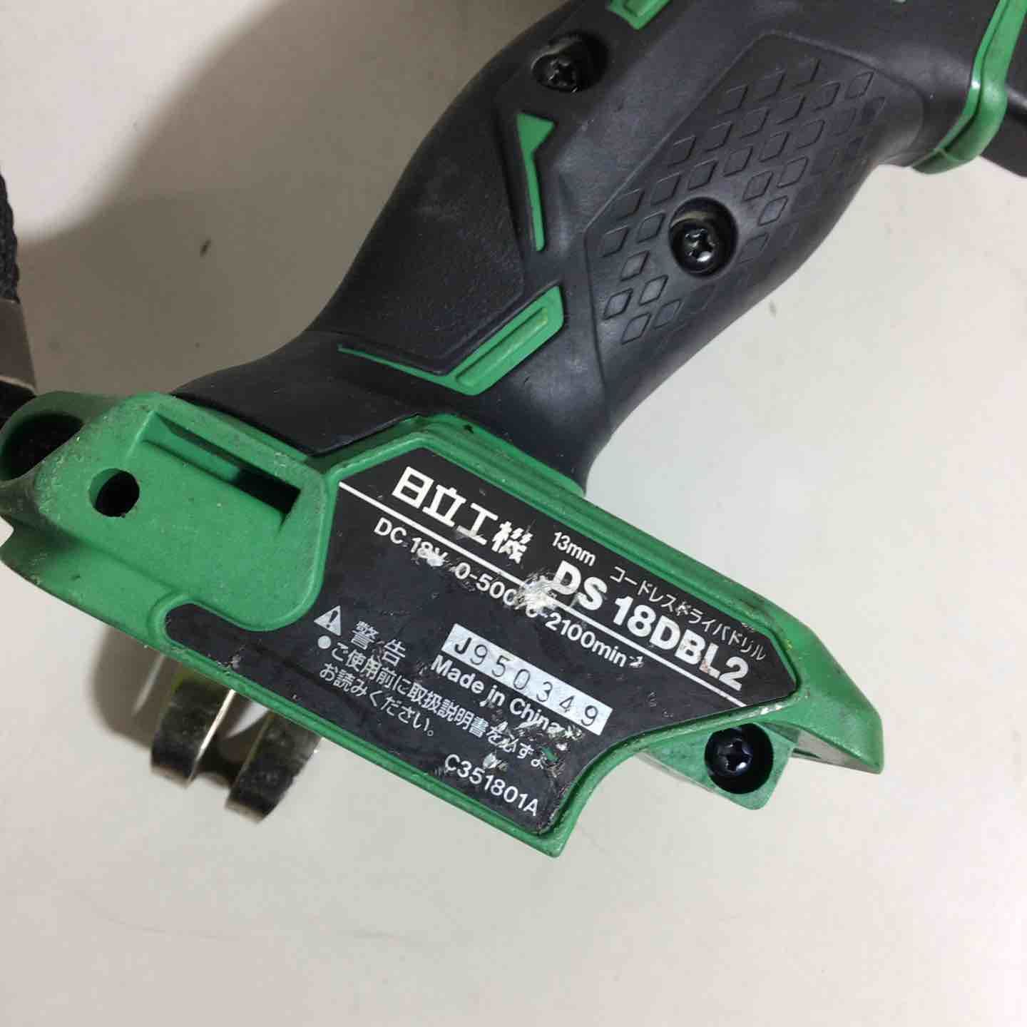 ハイコーキ HIKOKI 旧 日立工機 コードレスドリルドライバー DS18DBL2 NN 戸田店 HRDEVELOPMENT_JP