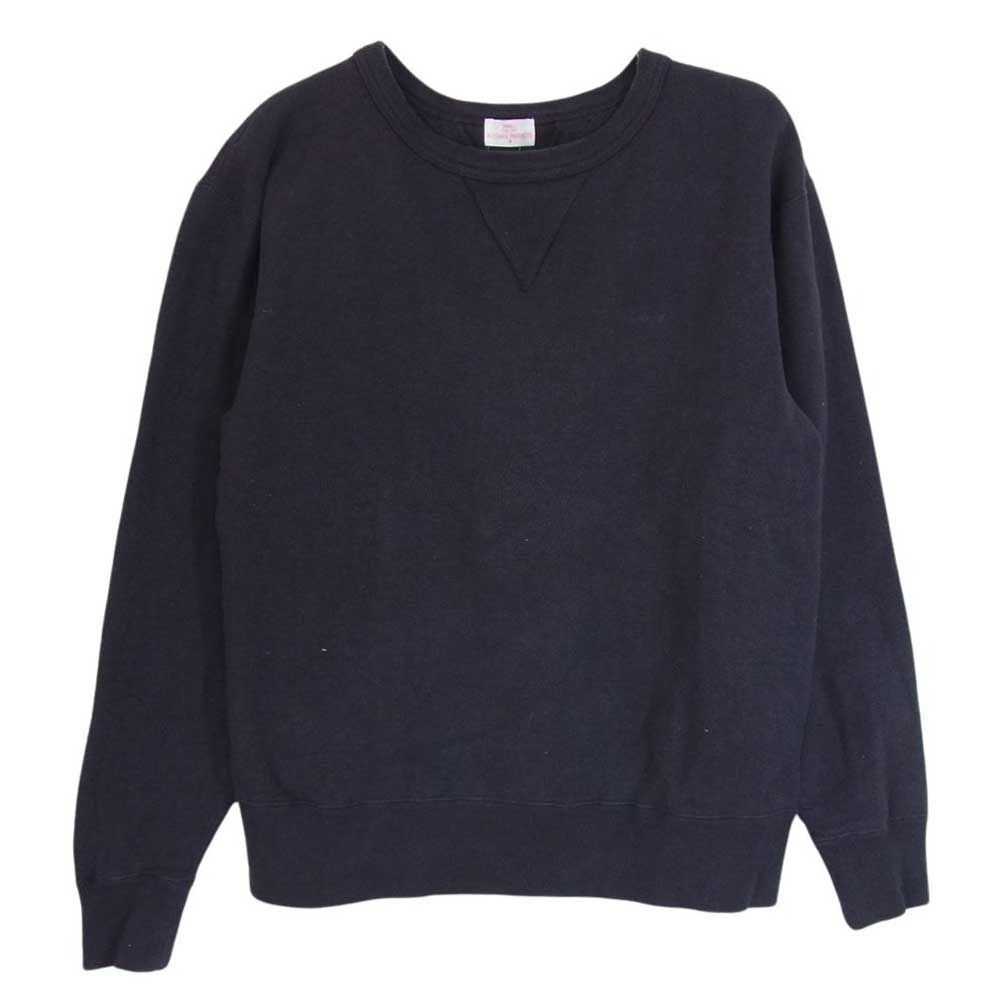 BUTCHER PRODUCTS ブッチャープロダクツ 両V クルーネック スウェット ダークネイビー系 S【中古】