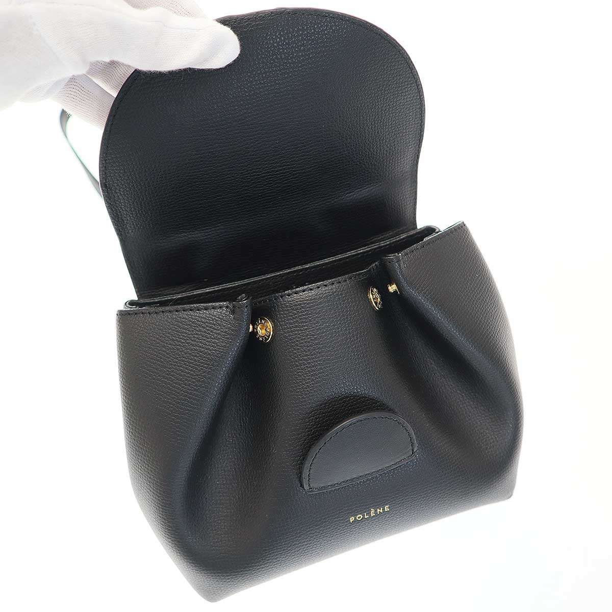 POLENE ポレーヌ Numero Un NANO ショルダーバッグ ブラック - メルカリ