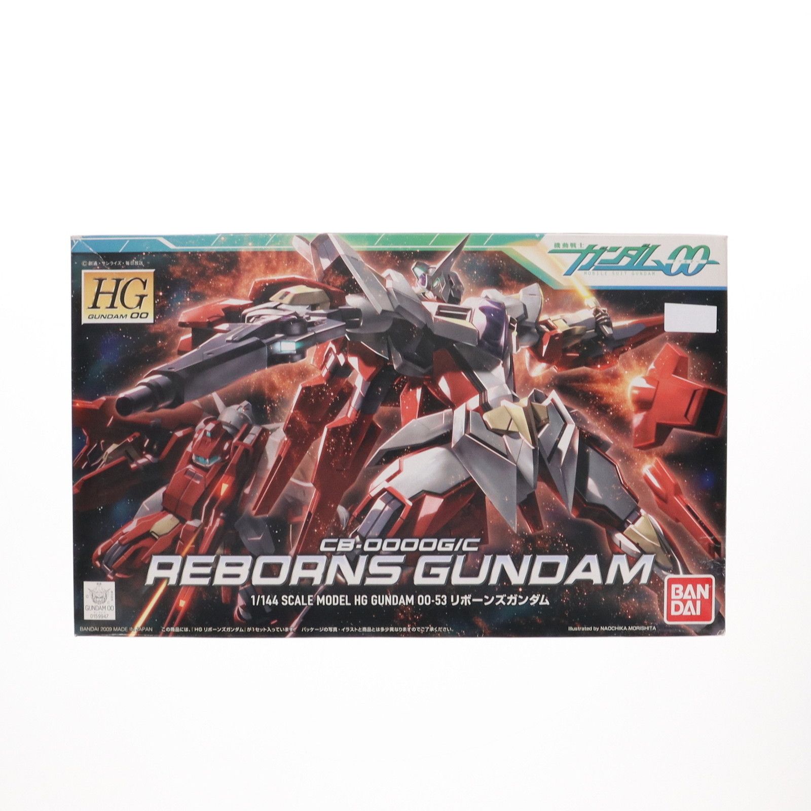 HG 1/144 リボーンズガンダム 機動戦士ガンダム00(ダブルオー) プラモデル(0159947) バンダイ