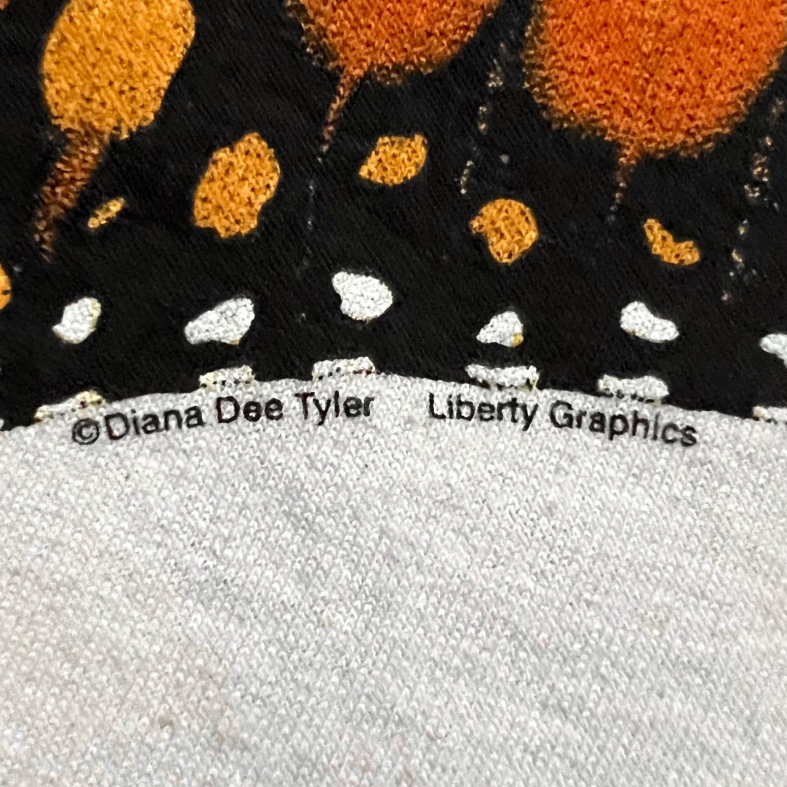 Dead Stock 00's Diana Dee Tyler 両面 アート プリント Tシャツ