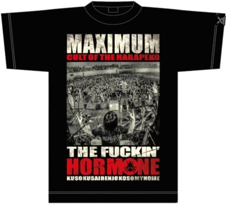 マキシマムザホルモン CULT OF THE HARAPEKO HAE 「蝿」 Tシャツ（黒） XXL