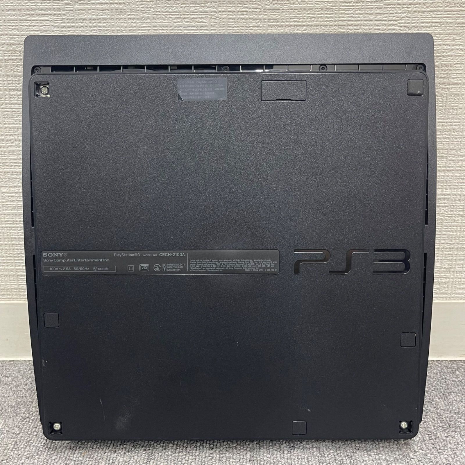 PlayStation3 - 【ジャンク】Playstation 3/PS3/CECH-2100A CECH-2100A PlayStation 3 (120GB) Charcoal Black ps3 game