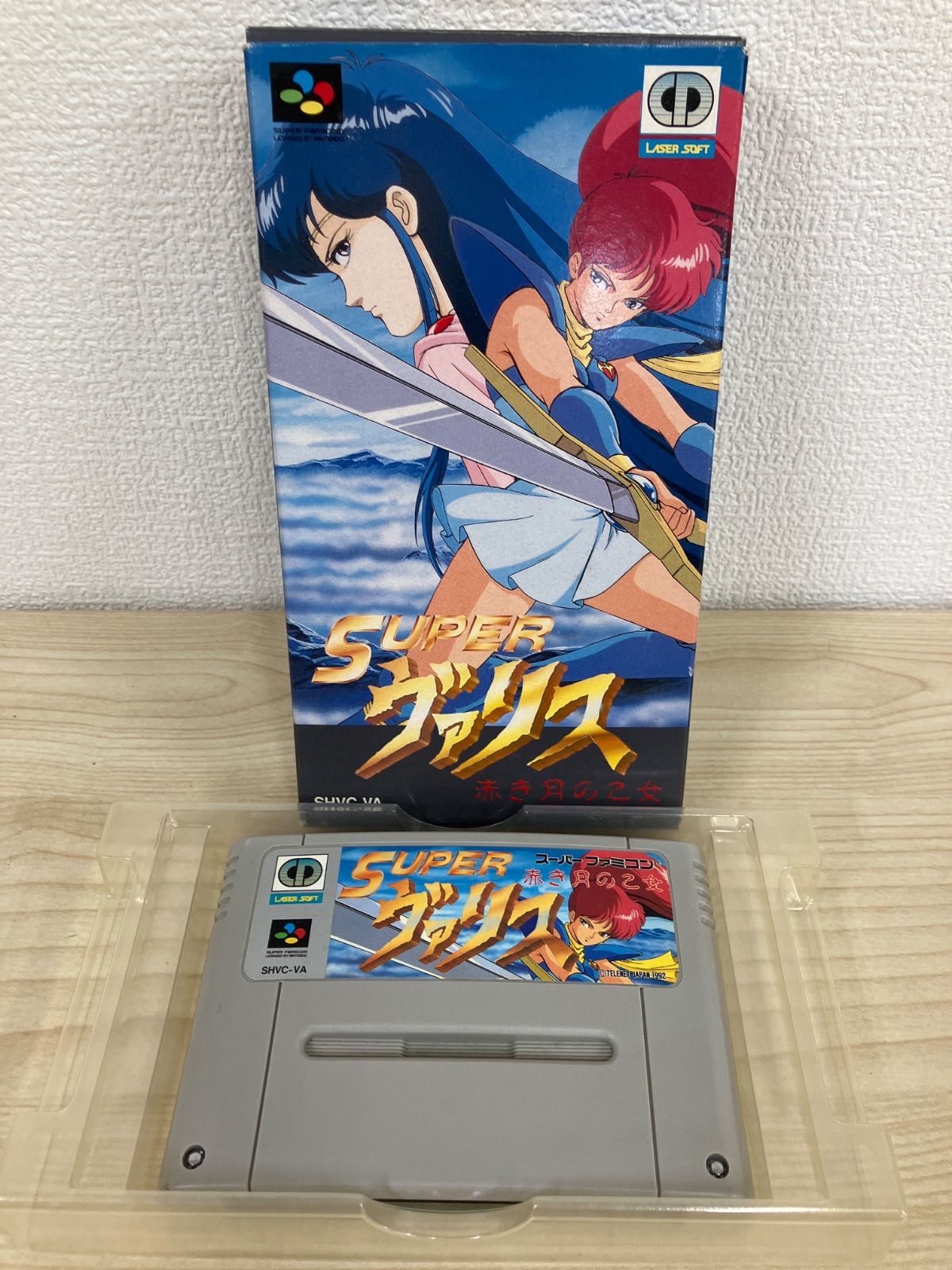 【レア】『スーパーヴァリス 赤き月の乙女』（SFC） 日本テレネット|SUPER ヴァリス 赤き月の乙女|HARDOFFオフモール