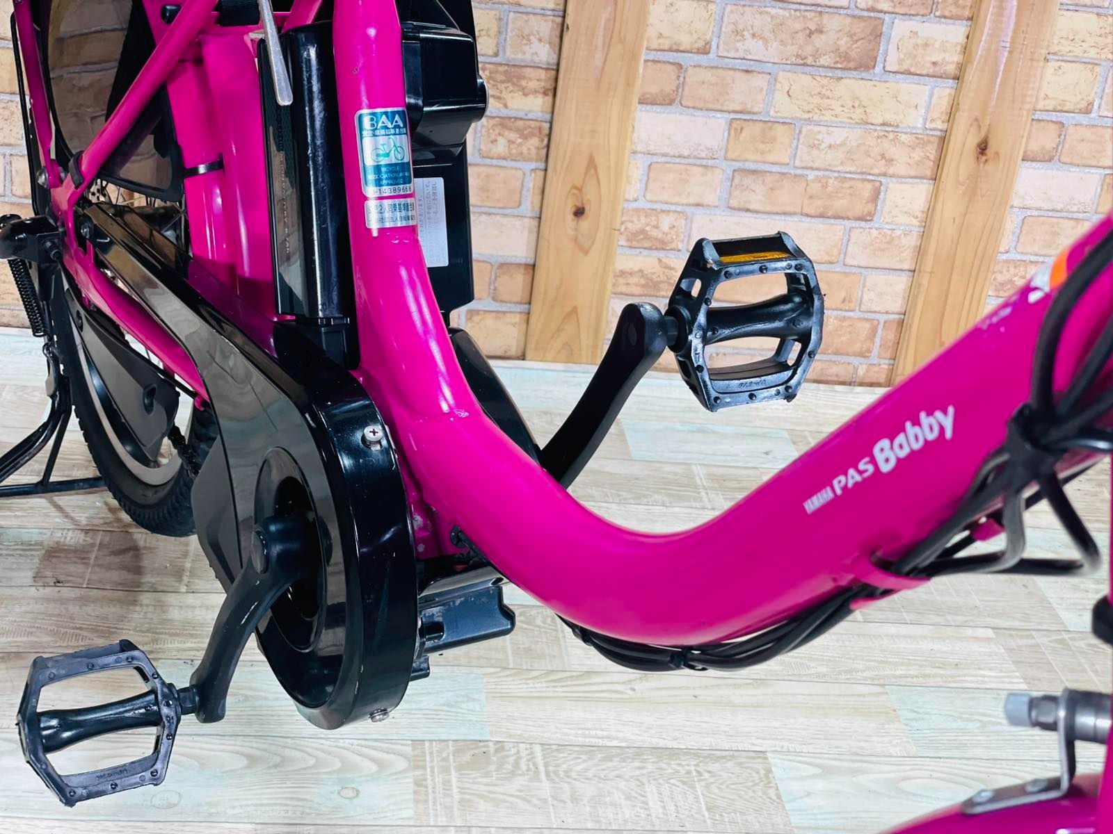 激レアピンク系 ヤマハ バビー 子供乗せ電動アシスト自転車H2141 激レアピンク系 ヤマハ バビー 子供乗せ電動アシスト自転車H2141