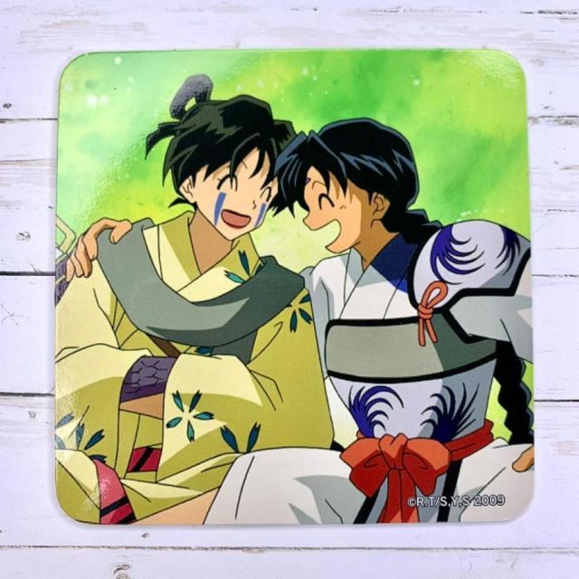 ☆ 犬夜叉 アニメの軌跡展 犬夜叉展 限定 コースター コレクション