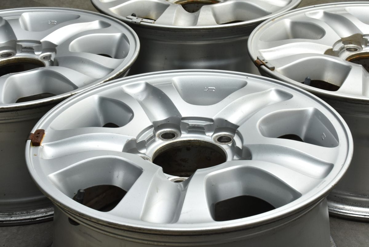 交換用にトヨタ 100 ランドクルーザー 純正 17in 8J +60 PCD150 4本