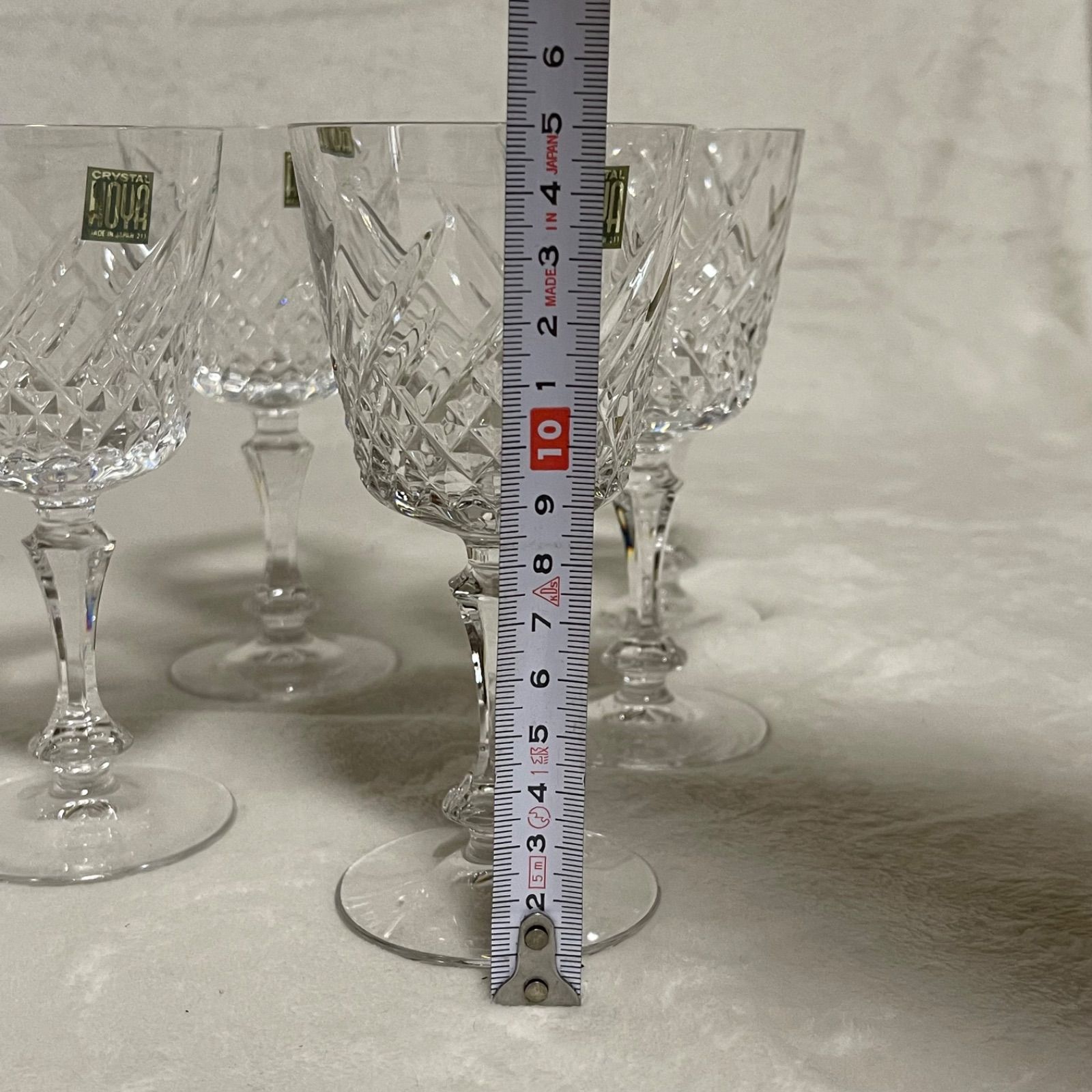 HOYAクリスタル　ワイングラス　1客　最高級品　クリスタルガラス HOYA 高級クリスタルシャンパングラスワイングラス