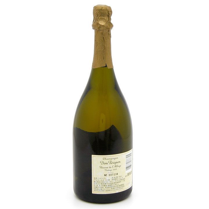 古酒】シャンパン ドンペリニヨン レゼルヴ・ド・ラベイ 2003 白 古酒】シャンパン ドンペリニヨン レゼルヴ・ド・ラベイ 2003 白