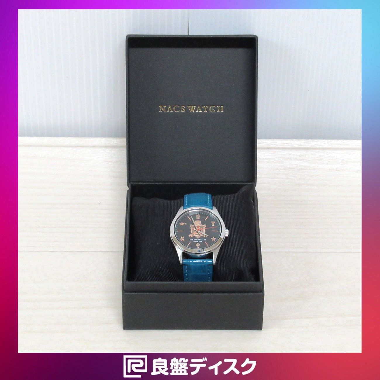 美品】nacs watch TEAM NACS 20周年 記念腕時計-