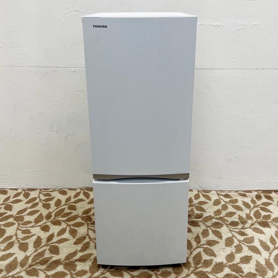 東芝　冷蔵庫　153L 白　ホワイト　GR-S15BS(W) 冷蔵庫 BSシリーズ セミマットホワイト GR-S15BS-W [153L /2ドア /右