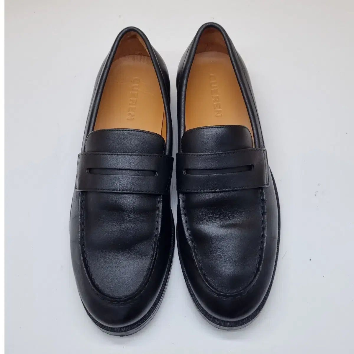 CUEREN メンズ ローファー 実物画像あり 実際サイズ280_