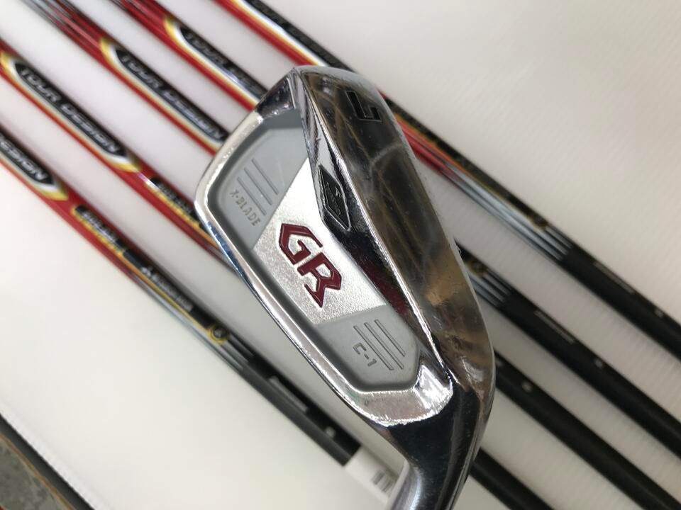 【即納】ツアーステージ X-BLADE GR C-1 | R | ツアーデザイン B09-03i | 中古 | アイアンセット | ブリヂストン