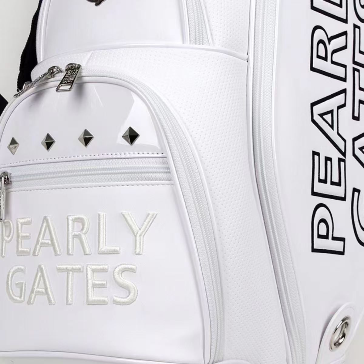 PEARLY GATESゴルフの大容量スタンドタイプのクラブバッグ
