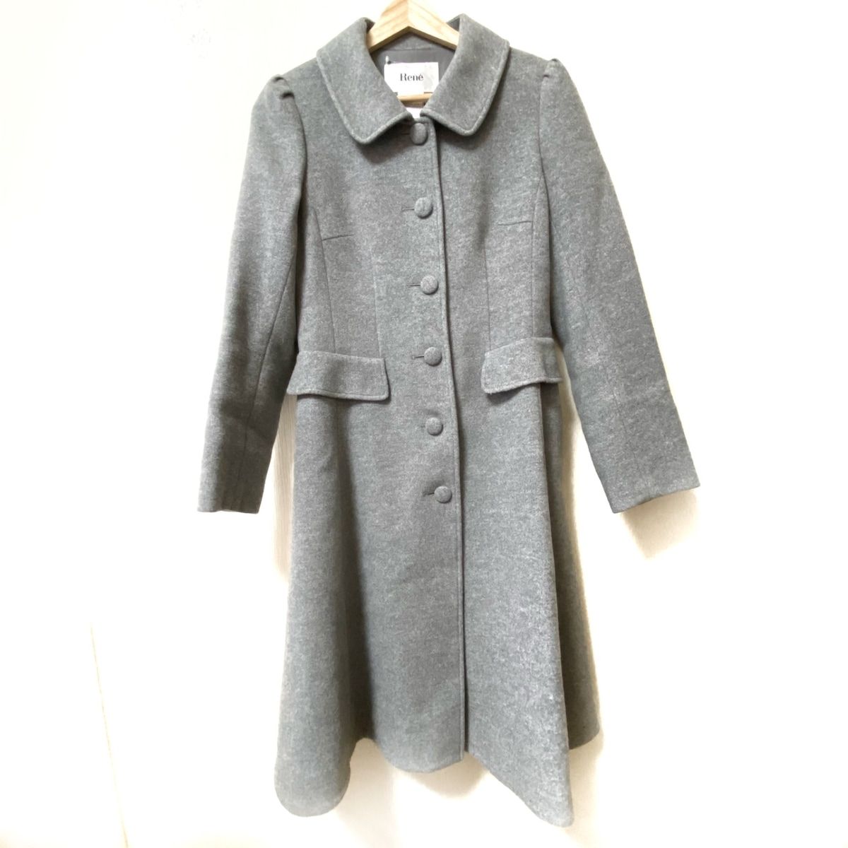 Rene(ルネ) コート サイズ34 S レディース美品 - グレーベージュ Rene(ルネ) コート サイズ34 S レディース美品 - グレーベージュ