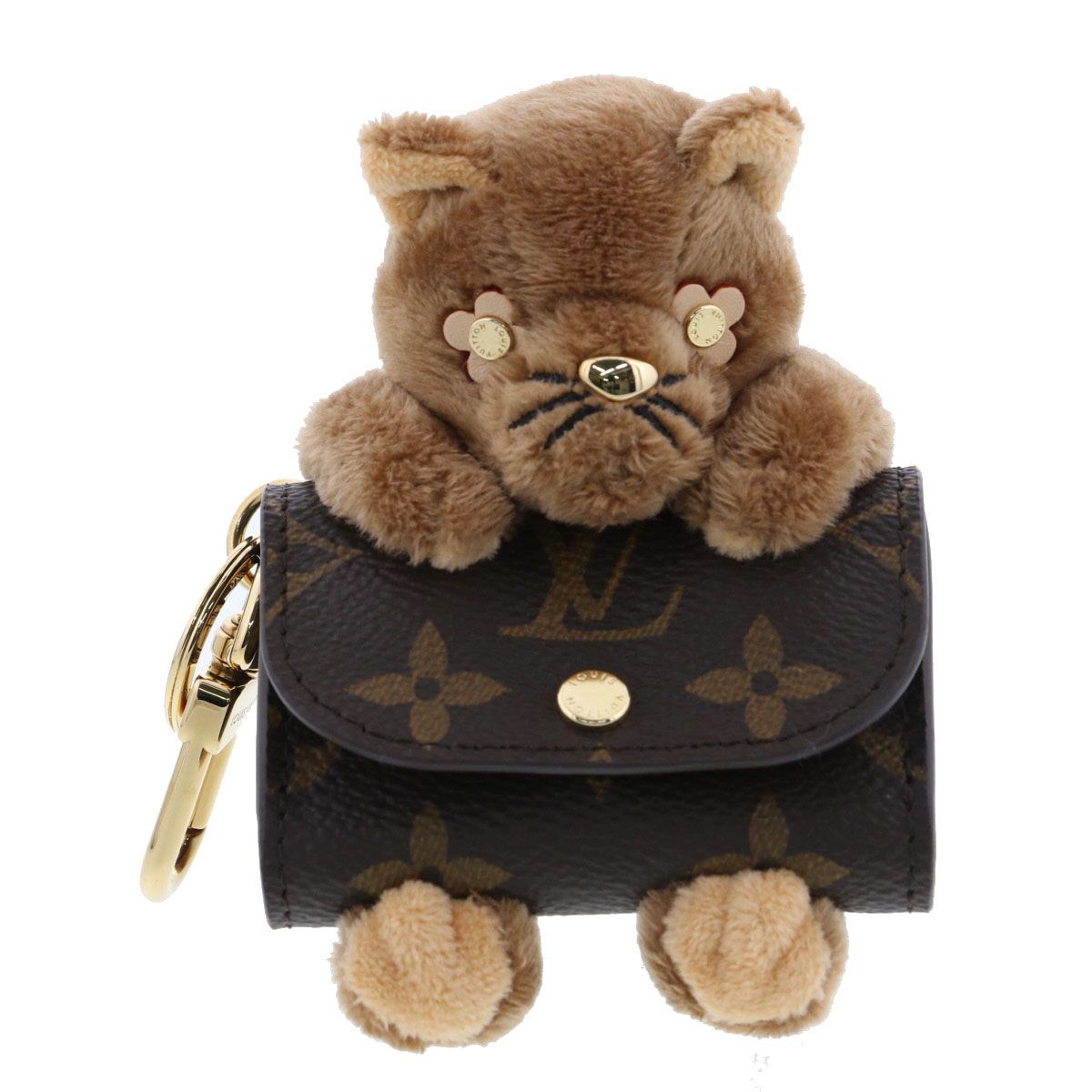 LOUIS VUITTON ルイヴィトン モノグラム バッグチャーム LV キュート モノグラム チャーム M01561 レディース モノグラム ブラウン
