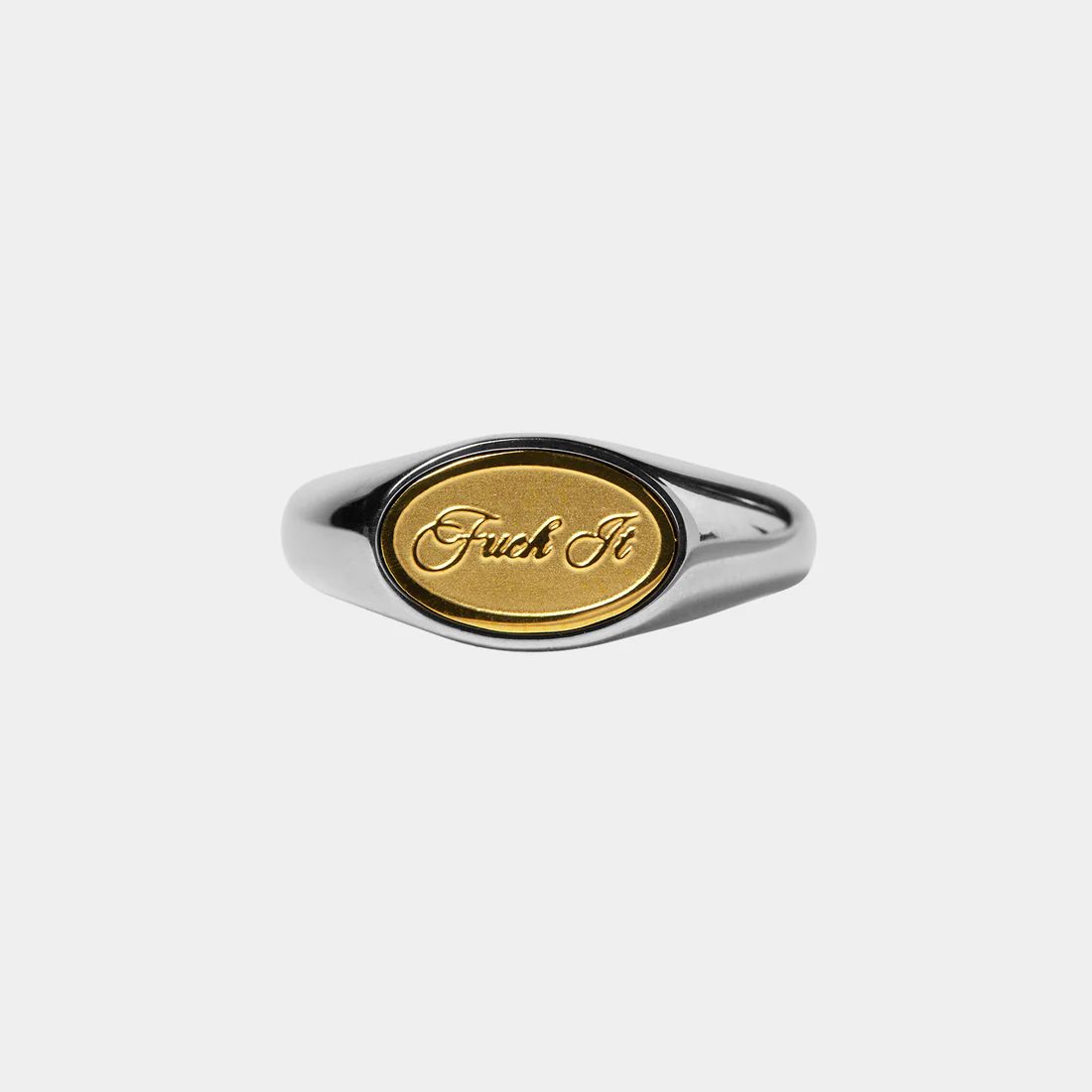 HUF FUCK IT SIGNET RING SILVER Mサイズ ¥13200 ＋ 送料¥550 - メルカリ