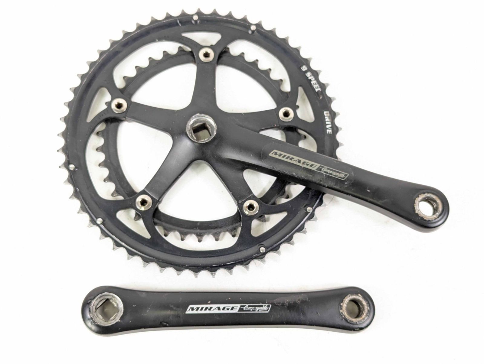 Campagnolo カンパニョーロ mirage square 172.5mm 53 39t bcd135 ミラージュ クランク FC241201AN