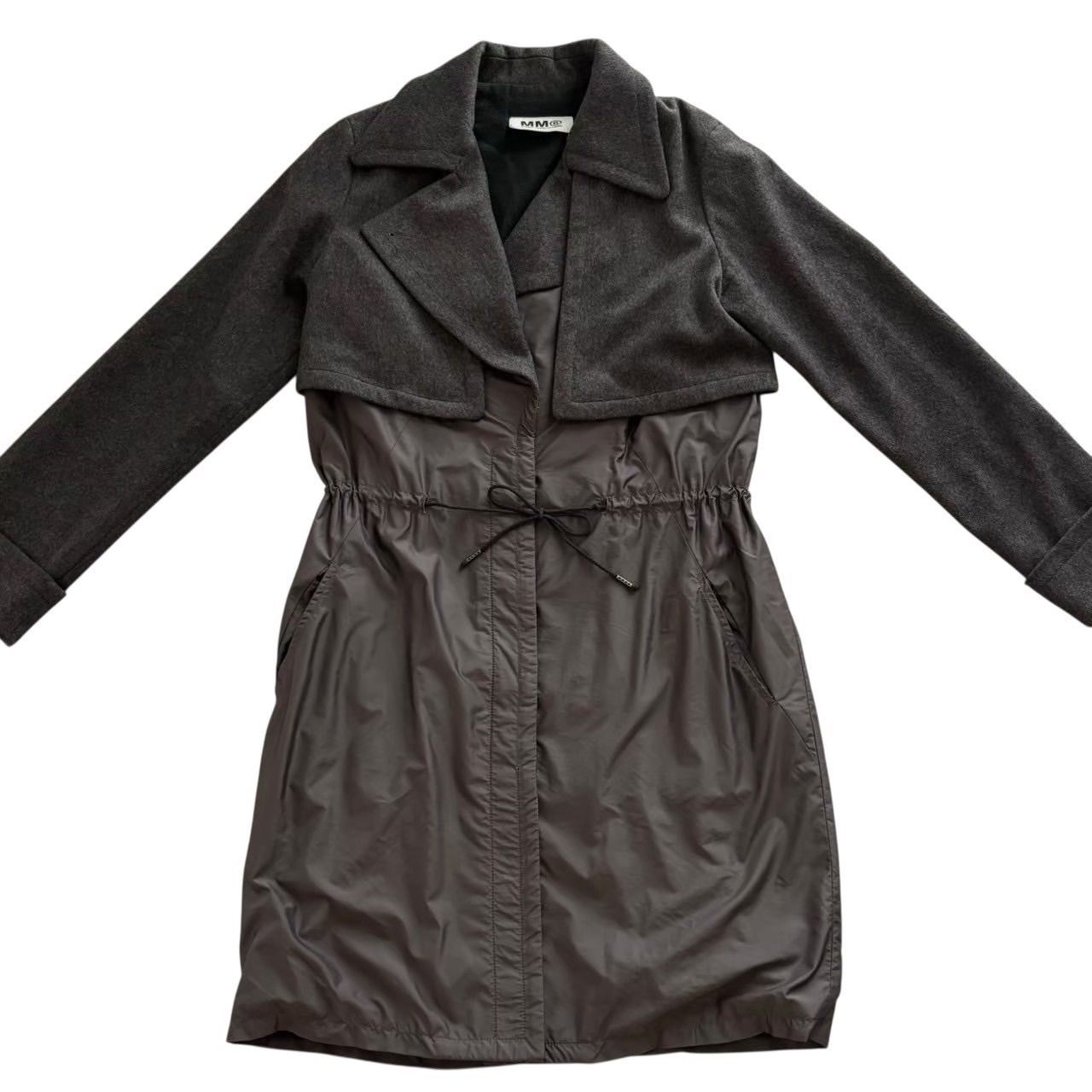 MM6 Maison Margiela メゾンマルジェラ チェスターコート グレー